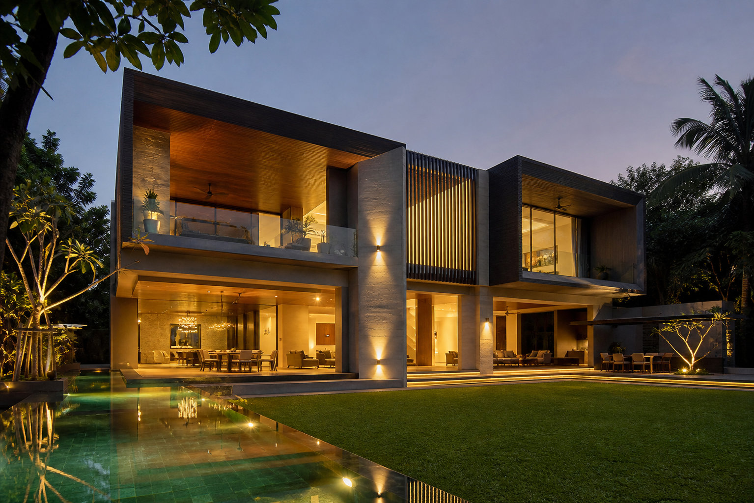 Luxury Residence architectural design in Sri Lanka